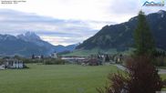 Archived webcam image showing Schattwald - Zöblen on 18 May 2026 at 07:50
