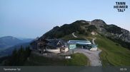 Archiviertes Webcam Bild: Bergstation Füssener Jöchle am 12.07.2026 um 05:38 Uhr