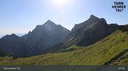 Archiviertes Webcam Bild: Bergstation Füssener Jöchle am 12.07.2026 um 08:38 Uhr