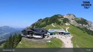 Archiviertes Webcam Bild: Bergstation Füssener Jöchle am 12.07.2026 um 11:38 Uhr