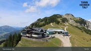Archiviertes Webcam Bild: Bergstation Füssener Jöchle am 26.08.2026 um 13:24 Uhr
