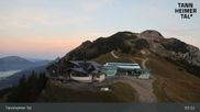 Archived webcam image showing Top Station Füssener Jöchle on 4 Oct 2026 at 07:05