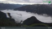 Archiviertes Webcam Bild: Bergstation Rofan Seilbahn am 26.08.2026 um 07:23 Uhr
