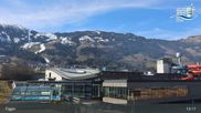 Archived webcam image showing Erlebnistherme Zillertal Spa in Fügen on 26 Feb 2026 at 13:17