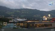 Archived webcam image showing Erlebnistherme Zillertal Spa in Fügen on 28 May 2026 at 05:41