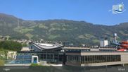 Archived webcam image showing Erlebnistherme Zillertal Spa in Fügen on 28 May 2026 at 08:41