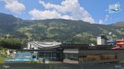 Archived webcam image showing Erlebnistherme Zillertal Spa in Fügen on 28 May 2026 at 13:41