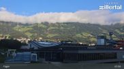 Archived webcam image showing Erlebnistherme Zillertal Spa in Fügen on 8 Aug 2026 at 08:32