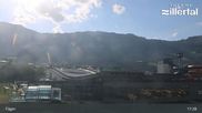 Archived webcam image showing Erlebnistherme Zillertal Spa in Fügen on 11 Aug 2026 at 17:10