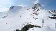 Archived webcam image showing Top station of Reckmoos chairlift on 18 Mar 2026 at 14:10