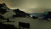 Archived webcam image showing Top station of Reckmoos chairlift on 12 Apr 2026 at 02:48