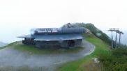 Archived webcam image showing Top station of Reckmoos chairlift on 13 Jun 2026 at 07:08