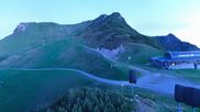Archived webcam image showing Top station of Reckmoos chairlift on 16 Jun 2026 at 04:46
