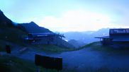 Archived webcam image showing Top station of Reckmoos chairlift on 17 Jul 2026 at 04:29