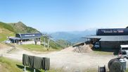 Archived webcam image showing Top station of Reckmoos chairlift on 5 Aug 2026 at 10:12