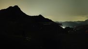 Archived webcam image showing Top station of Reckmoos chairlift on 10 Aug 2026 at 02:04