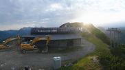 Archived webcam image showing Top station of Reckmoos chairlift on 10 Aug 2026 at 07:04