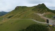 Archived webcam image showing Top station of Reckmoos chairlift on 10 Aug 2026 at 08:04