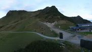 Archived webcam image showing Top station of Reckmoos chairlift on 4 Sep 2026 at 07:13