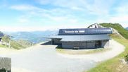 Archived webcam image showing Top station of Reckmoos chairlift on 4 Sep 2026 at 12:13
