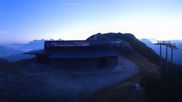 Archived webcam image showing Top station of Reckmoos chairlift on 4 Oct 2026 at 06:34