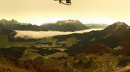Archived webcam image showing Lärchfilzkogel View on 23 Oct 2026 at 08:08