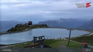 Archived webcam image showing Finkenberg - View Penkenjoch on 16 Jun 2026 at 21:18