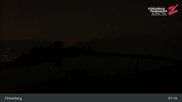 Archived webcam image showing Finkenberg - View Penkenjoch on 12 Jul 2026 at 01:29