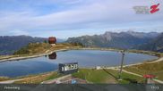 Archived webcam image showing Finkenberg - View Penkenjoch on 20 Sep 2026 at 17:23