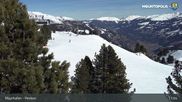Archived webcam image showing Mayrhofen - Penkenbahn on 26 Feb 2026 at 11:45