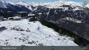 Archived webcam image showing Mayrhofen: Webcam Ahornbahn on 26 Feb 2026 at 13:24
