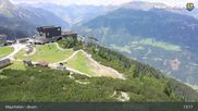 Archived webcam image showing Mayrhofen: Webcam Ahornbahn on 20 Jun 2026 at 13:50
