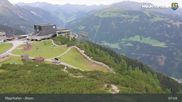 Archived webcam image showing Mayrhofen: Webcam Ahornbahn on 10 Aug 2026 at 08:07