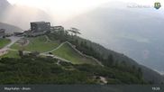 Archived webcam image showing Mayrhofen: Webcam Ahornbahn on 10 Aug 2026 at 19:07
