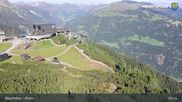 Archived webcam image showing Mayrhofen: Webcam Ahornbahn on 26 Aug 2026 at 09:57