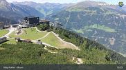 Archived webcam image showing Mayrhofen: Webcam Ahornbahn on 26 Aug 2026 at 13:57