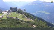 Archived webcam image showing Mayrhofen: Webcam Ahornbahn on 26 Aug 2026 at 17:57