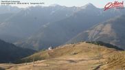 Archived webcam image showing Obertilliach - Slopes Golzentipp on 28 May 2026 at 06:41