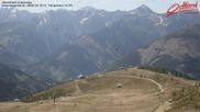 Archived webcam image showing Obertilliach - Slopes Golzentipp on 28 May 2026 at 10:41