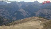 Archived webcam image showing Obertilliach - Slopes Golzentipp on 15 Oct 2026 at 14:10