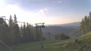 Archived webcam image showing top station Panoramalift, ski resort Brunnalm Hohe Veitsch on 28 May 2026 at 06:28