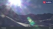 Archived webcam image showing Hochgurgl Ski Resort - Topexpress on 26 Feb 2026 at 09:10