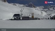 Archived webcam image showing Hochgurgl Ski Resort - Topexpress on 26 Feb 2026 at 13:10