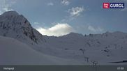 Archived webcam image showing Hochgurgl Ski Resort - Topexpress on 16 Mar 2026 at 08:52