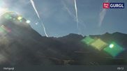 Archived webcam image showing Hochgurgl Ski Resort - Topexpress on 3 Oct 2026 at 09:49