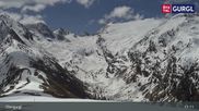 Archived webcam image showing Obergurgl Ski Resort - Hohe Mut Mountain on 21 May 2026 at 11:24