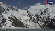 Archived webcam image showing Obergurgl Ski Resort - Hohe Mut Mountain on 21 May 2026 at 13:24