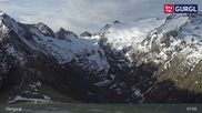 Archived webcam image showing Obergurgl Ski Resort - Hohe Mut Mountain on 4 Jun 2026 at 07:46