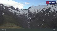 Archived webcam image showing Obergurgl Ski Resort - Hohe Mut Mountain on 18 Jun 2026 at 19:40