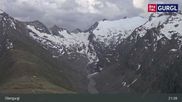 Archived webcam image showing Obergurgl Ski Resort - Hohe Mut Mountain on 18 Jun 2026 at 21:40